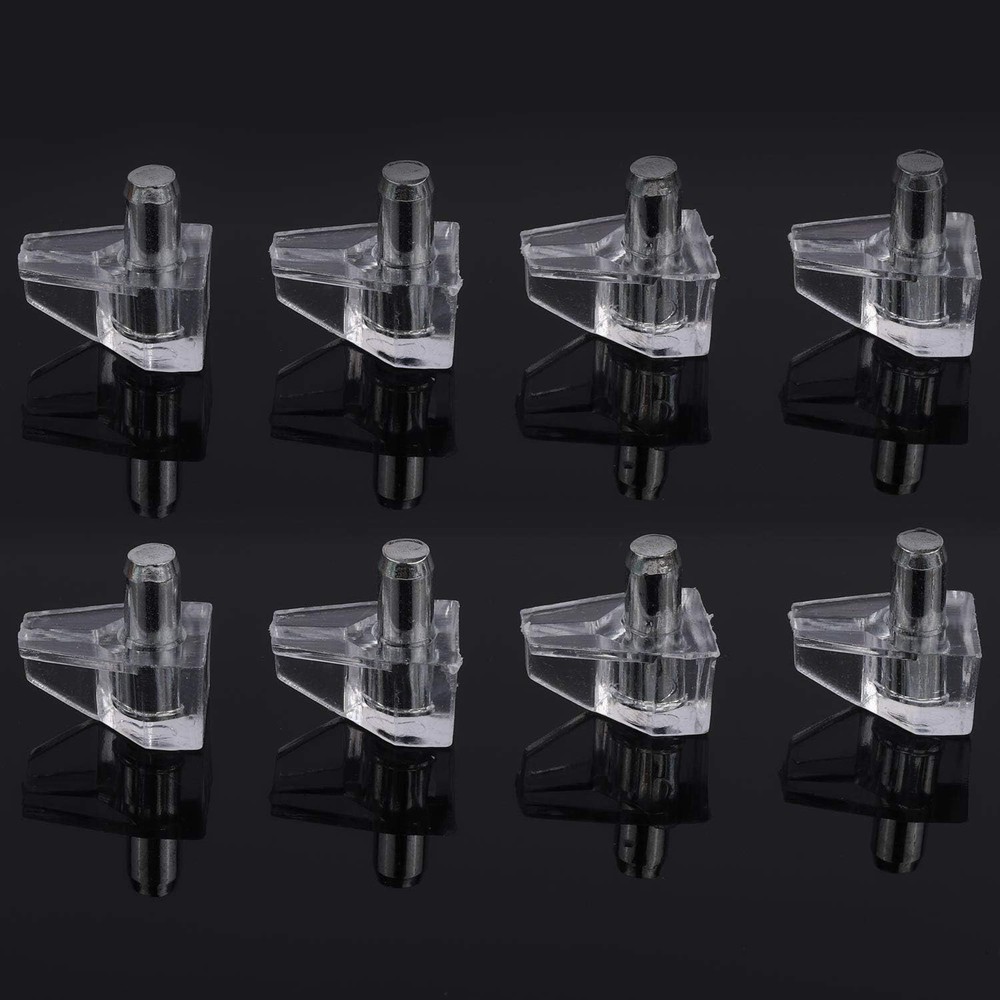 Self-Locking 5mm Shelf Support Pegs – 95 Durable Clips for Kitchen Organization