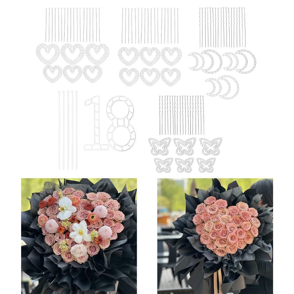 Wreath Making Form Garden Easy Assembly DIY Spring New Year Versatile Sturdy