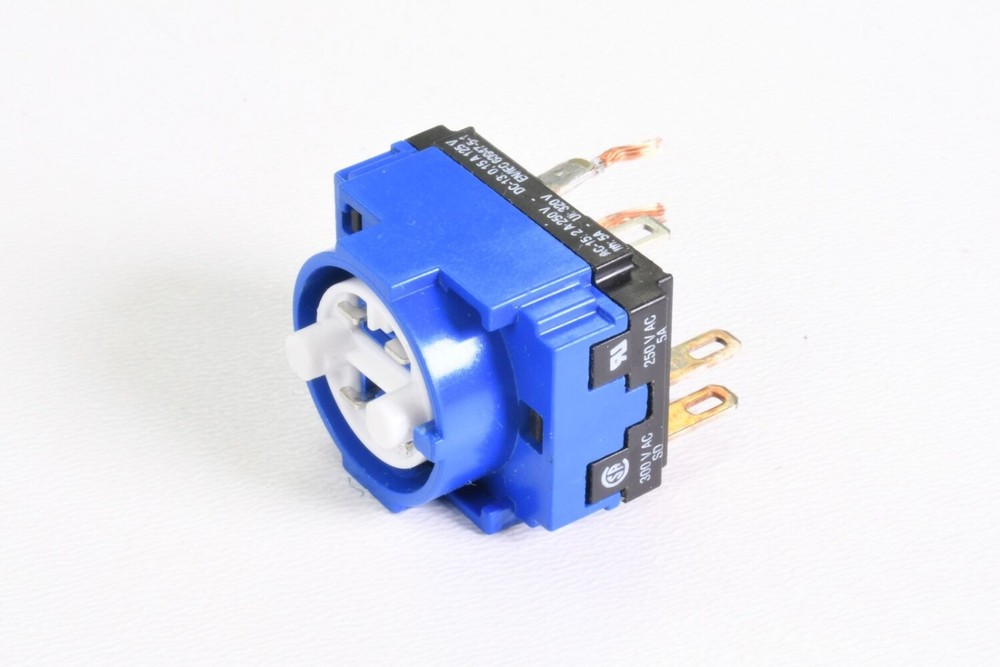 EAO 61-8420.12, Switching element 2 NO contacts, black base plate