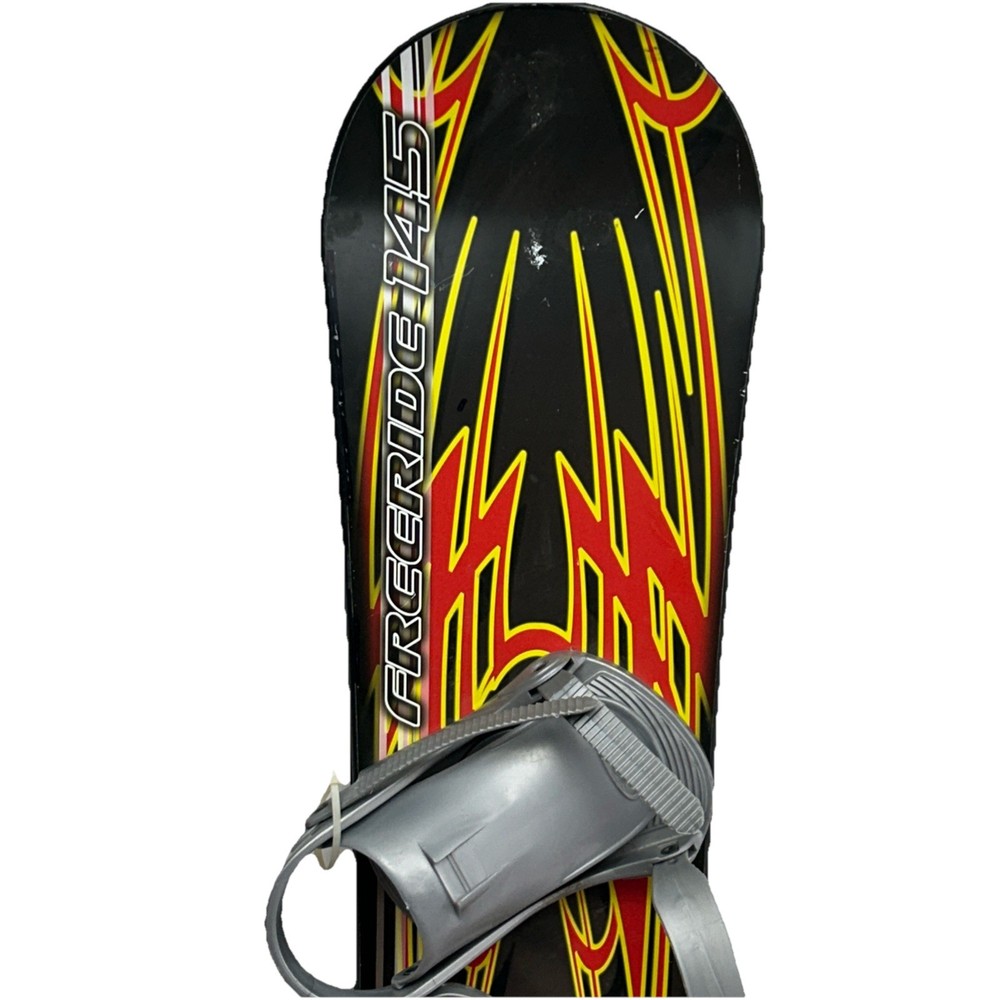 Freeride 145 Esp Snowboard - Red/Yellow Graphics