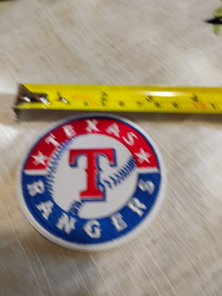MLB Texas Rangers IRON ON PATCHES