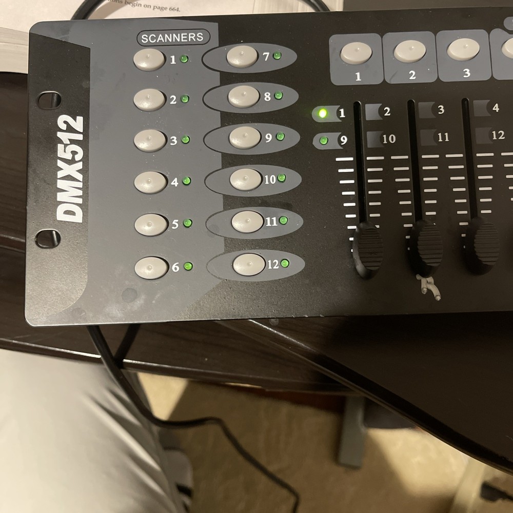 192 dmx 512 stage dj light controller
