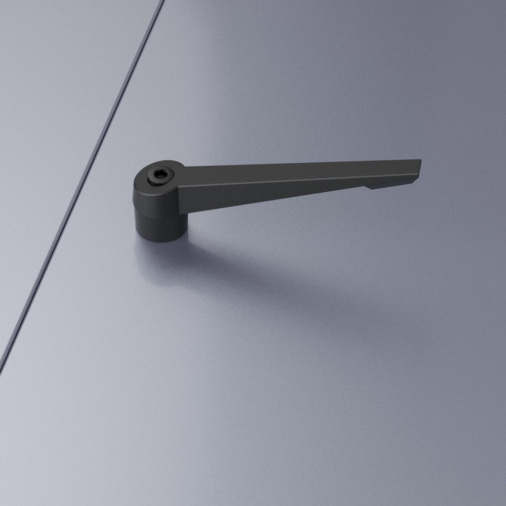 Adjustable Clamping Lever Handles M6 Female Thread Knobs Rotating Push Button