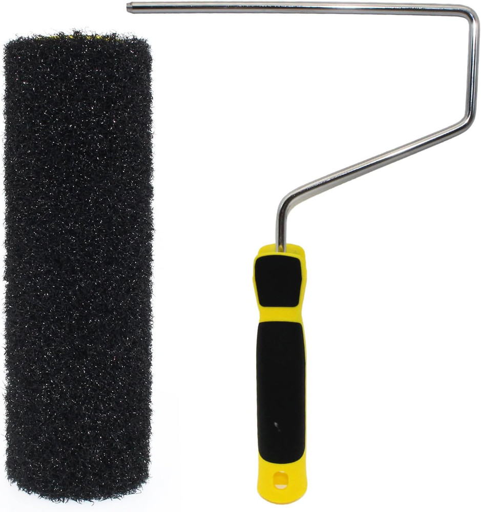 9 Drywall Compound Roller Brush for Walls & Ceilings, Textured Finish Tool