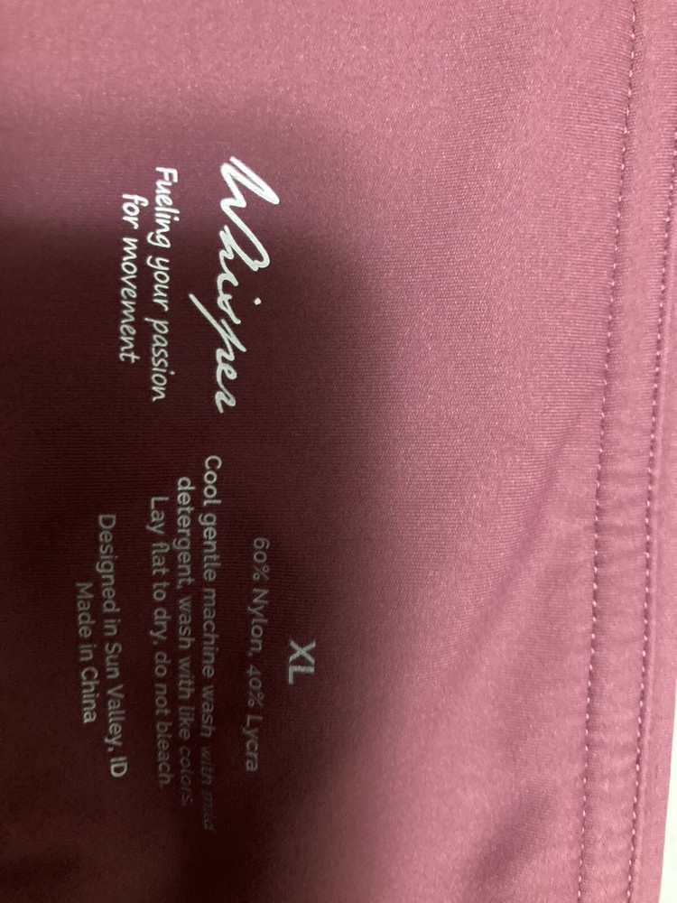Whisper Activewear Milán Legging Red Xl