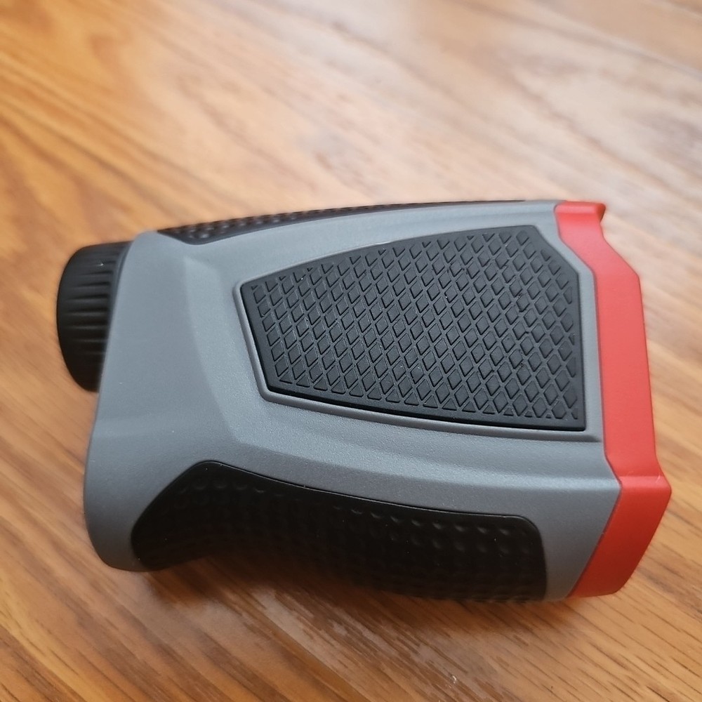 REVASRI GOLF RANGEFINDER Gray Red Excellent Condition Tested Working