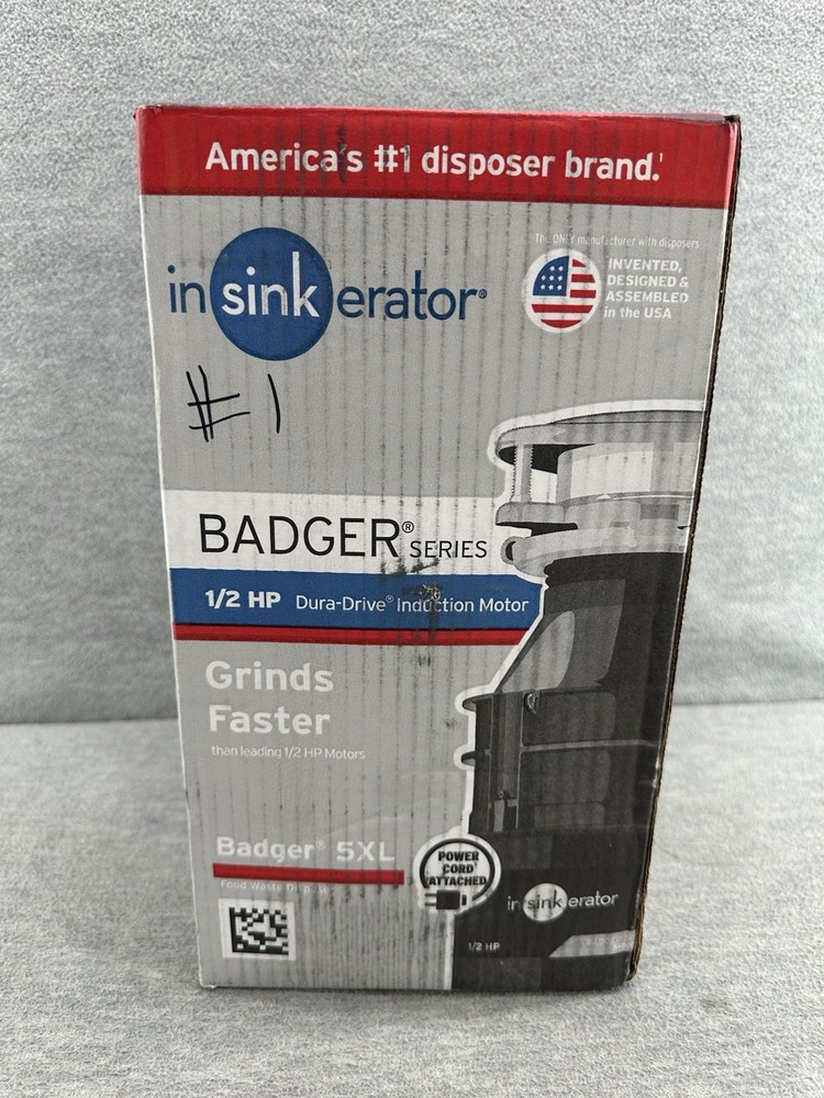 INSINKERATOR - Badger 5XL Garbage Disposal 1/2 HP
