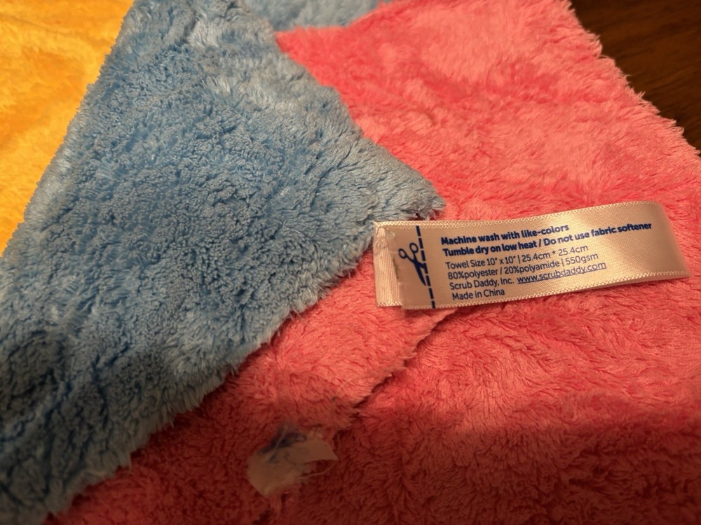 Scrub Daddy, Microfiber Cloths, Set Of Three