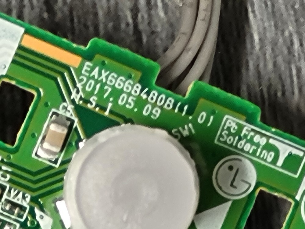 ⭐⭐⭐⭐⭐ Monitor Part Key Controller Power Button Board EAX66684808 w Cable