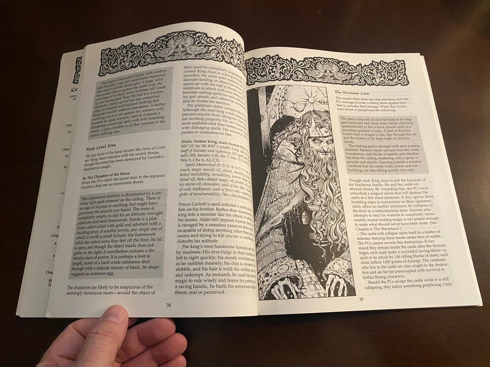 AD&D TSR Adventure Module “Apocolypse Stone”