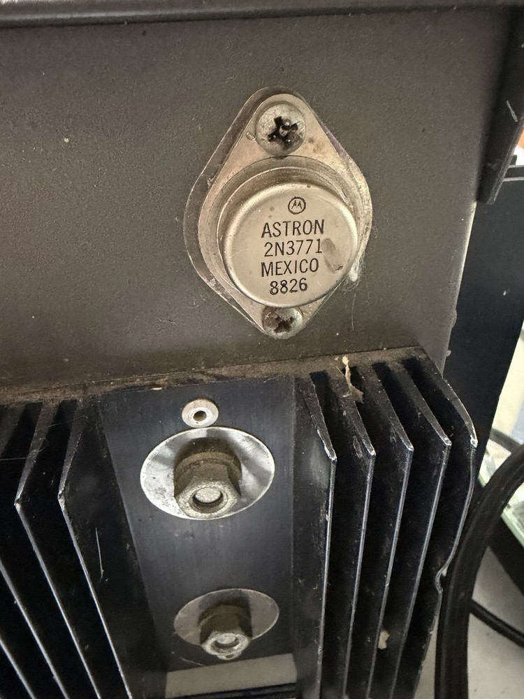 Astron Linear Power Supply with Meters, model RS-50M