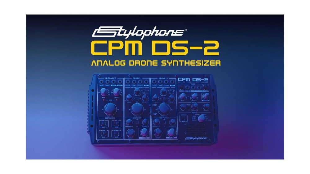Stylophone CPM DS-2. Analog Drone Synthesizer.