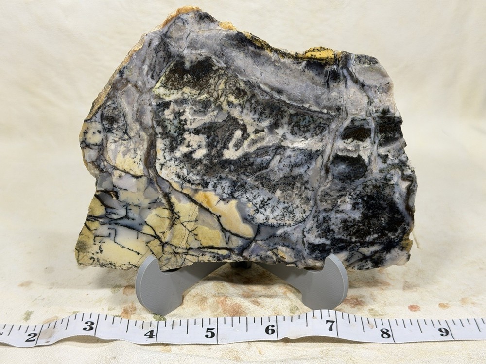 Dendritic Amethyst Sage Slab, Lot#185