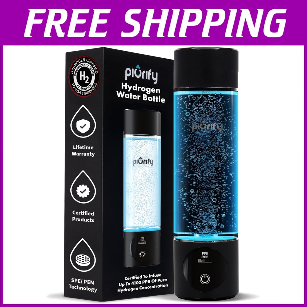 Certified Hydrogen Water Bottle - Advanced Technology-
