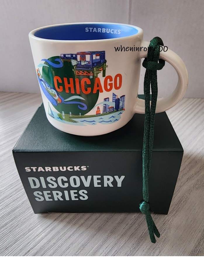 Starbucks Discovery Series CHICAGO MINI Mug Coffee Espresso Cup 2oz NEW HTF☕