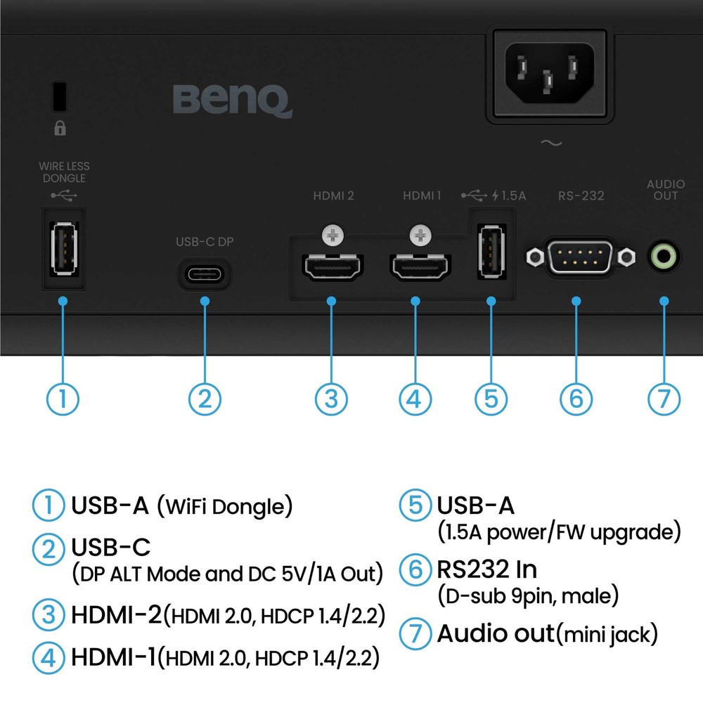 BenQ AK700ST 4000L 4K Projector