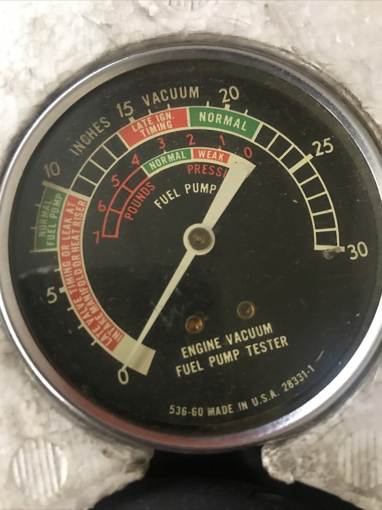 Engine Vacuum fuel pump tester Wizard