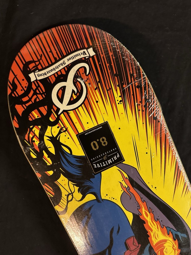 SUPER RARE Paul Rodriguez GITD Primitive The Horseman Skateboard Deck GLOW prod