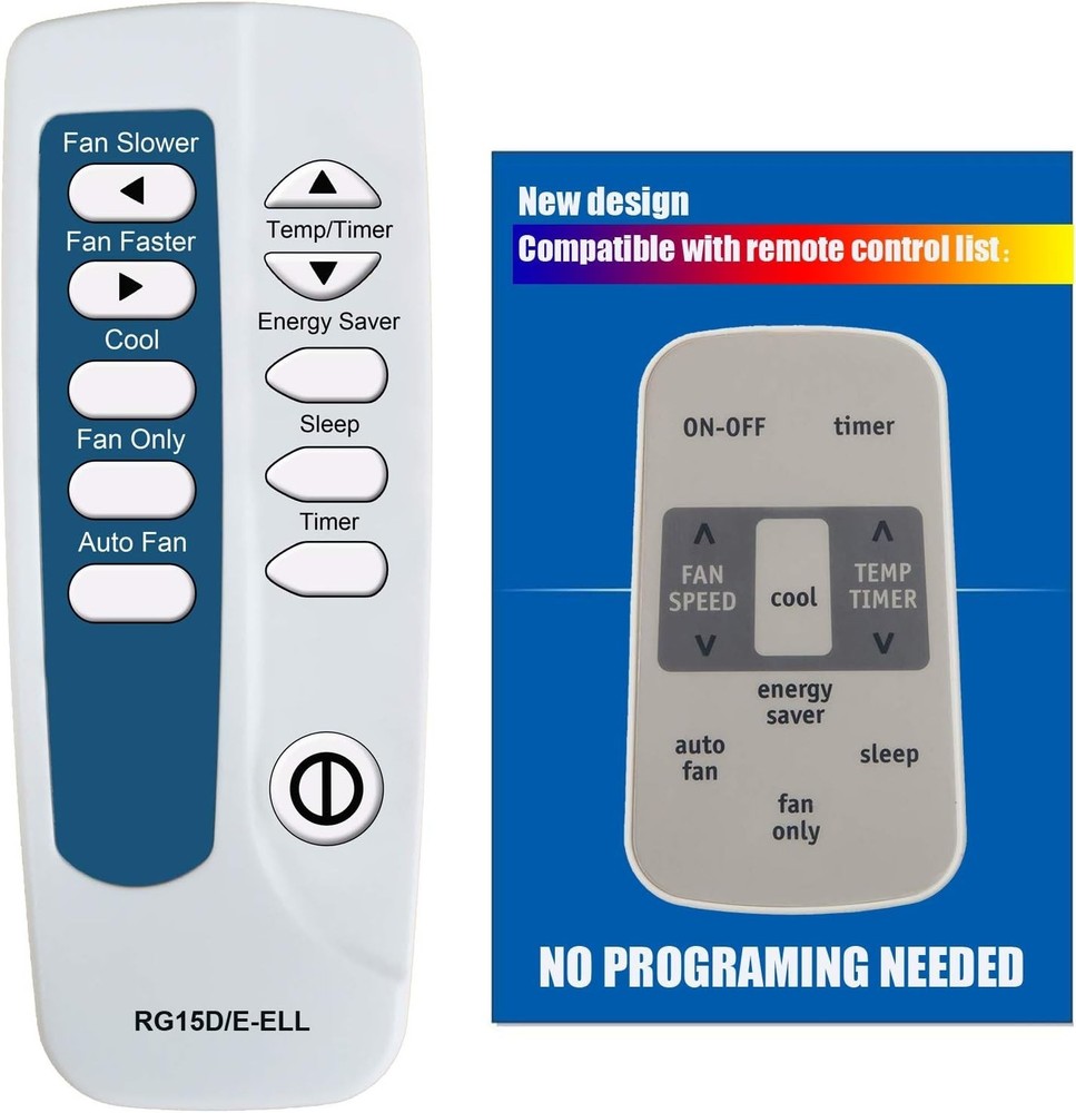 User-Friendly Replacement Remote for Frigidaire AC Models - No Setup Needed