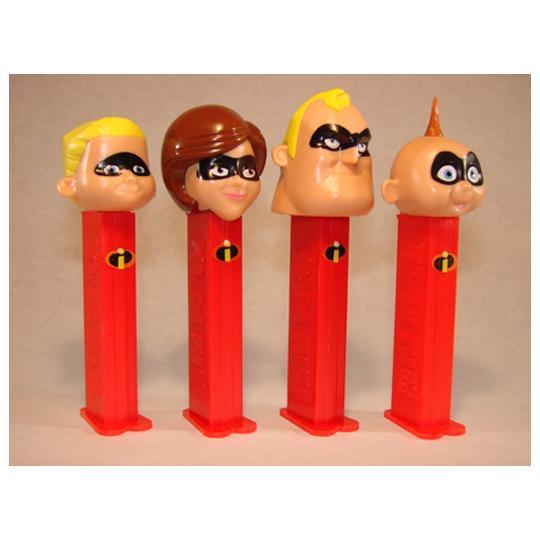 PEZ - The Incredibles Series - Choose Character & Condition form Pull Down Menu