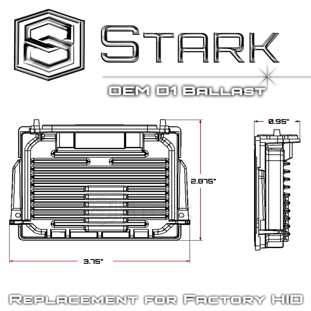 Factory HID OEM Replacement Ballast D1S - 2007-2010 Megane