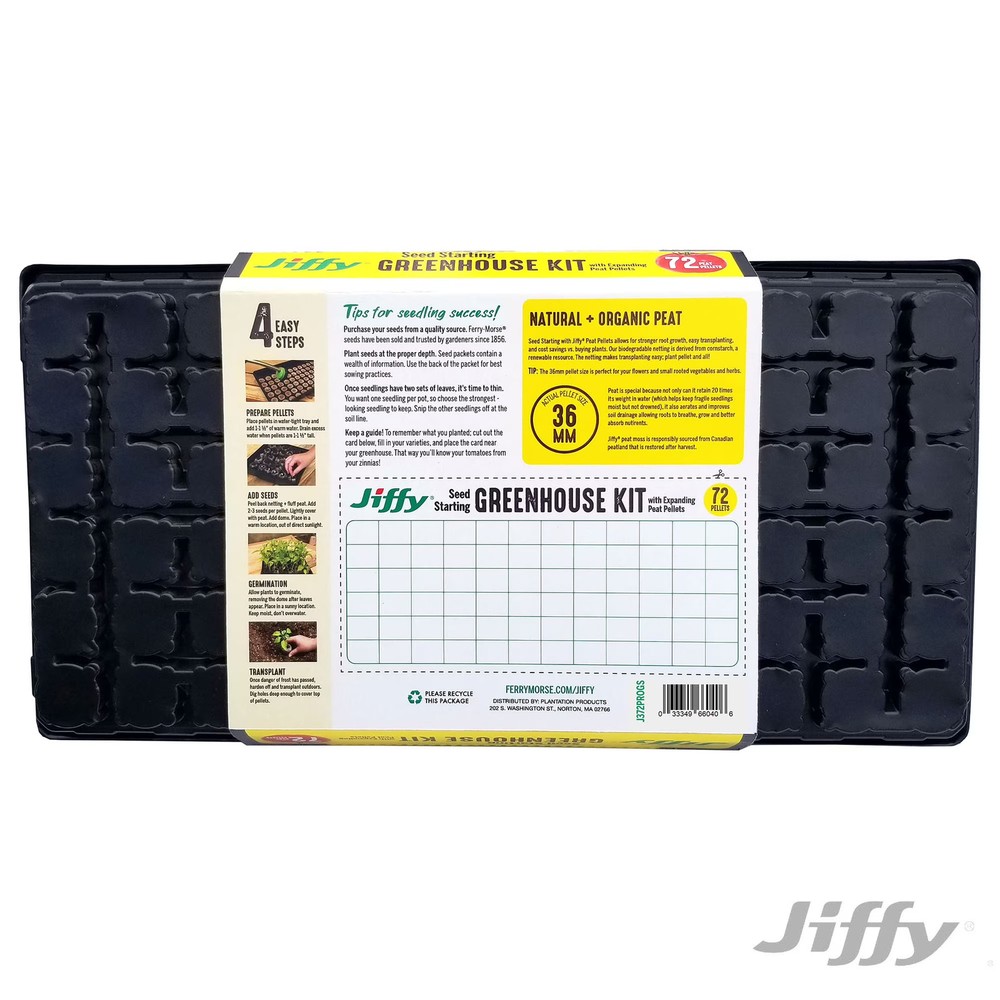 Greenhouse Seed Starter Kit with Peat Pellets