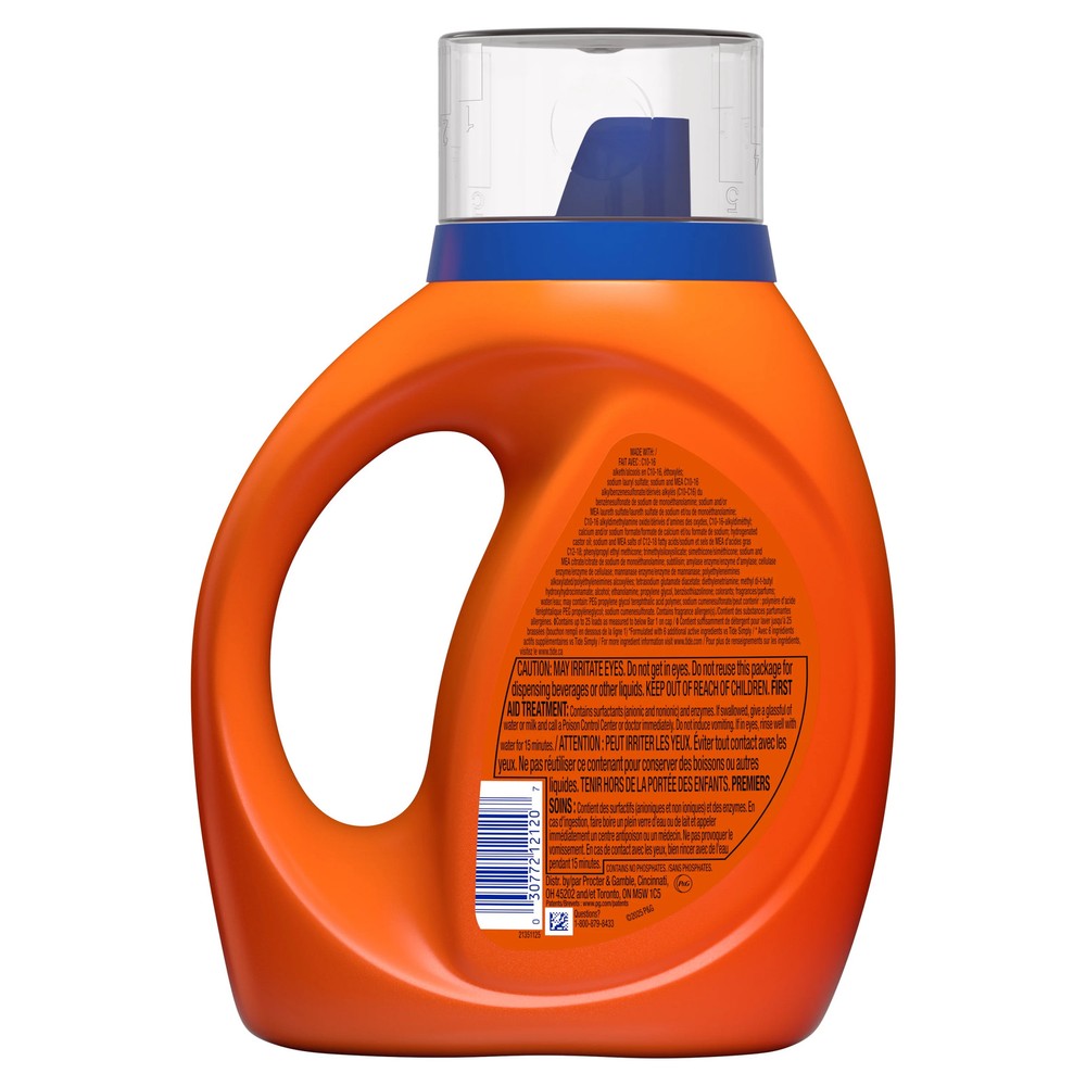 Laundry Detergent Liquid Boosted Cleaning Power Original Scent