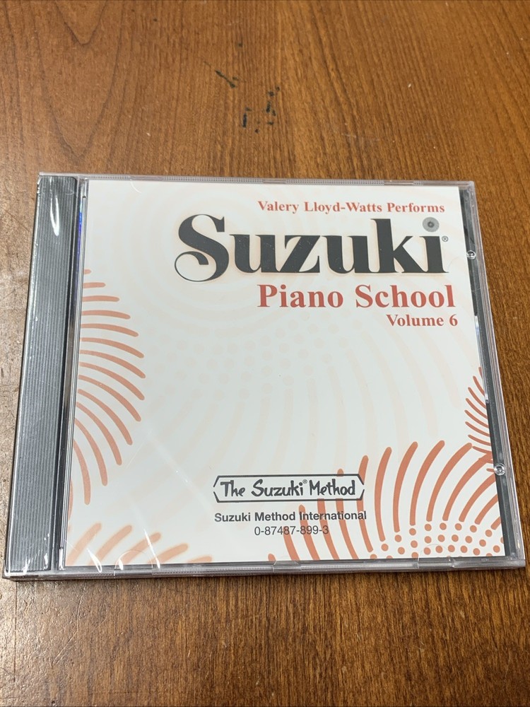 Suzuki Piano School Volume 6 CD Valery Lloyd-watts