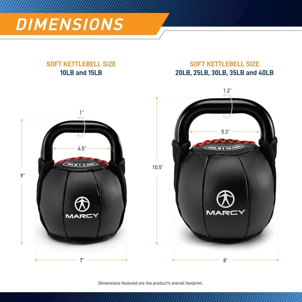 30LBS Strength Training Soft Kettlebell w/Handle for Weightlifting Conditioning