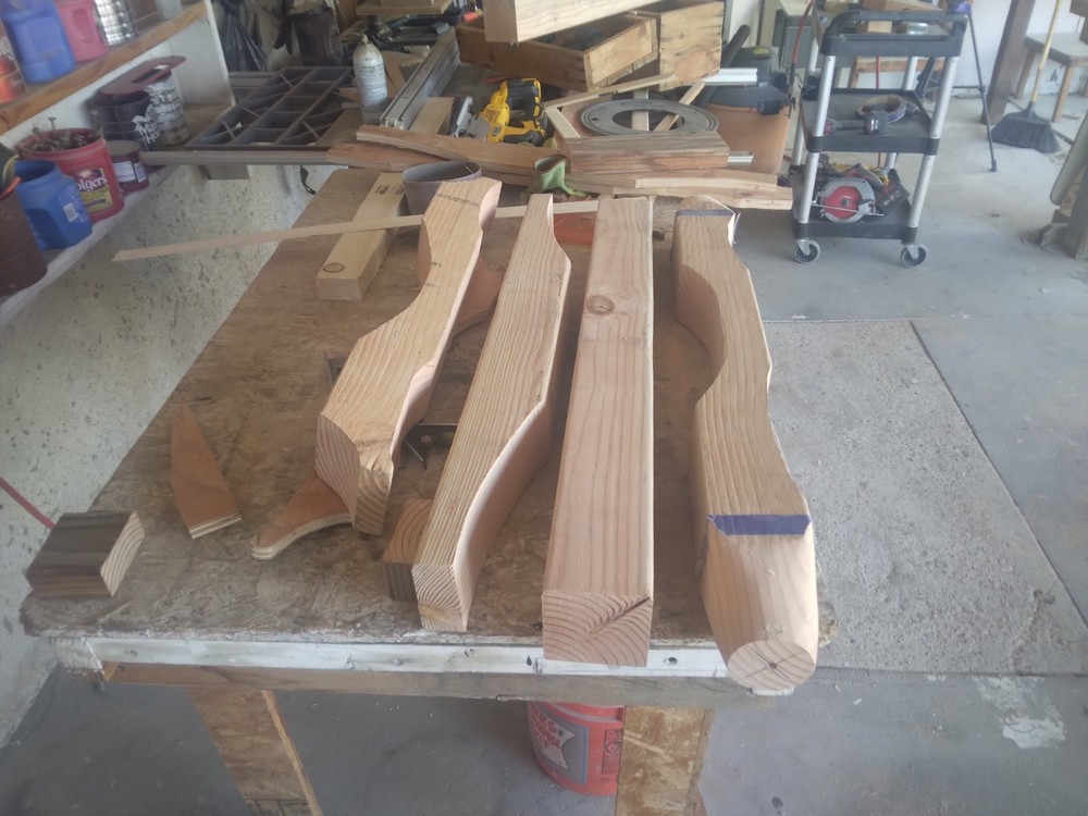2/3 scale buck board wagon. Yard art.