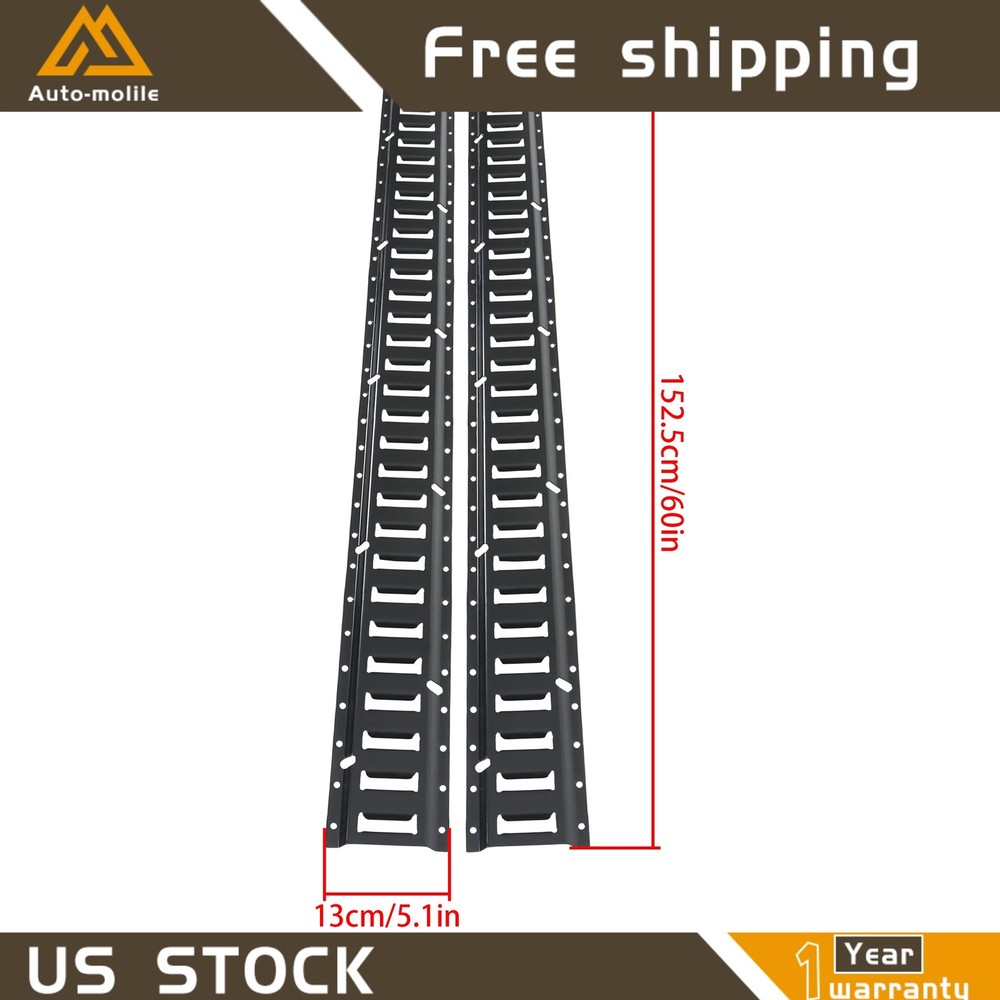 Heavy Loads 30 PCS 5' E Track Tie Down Rail System For Trucks Vans Secure Cargo
