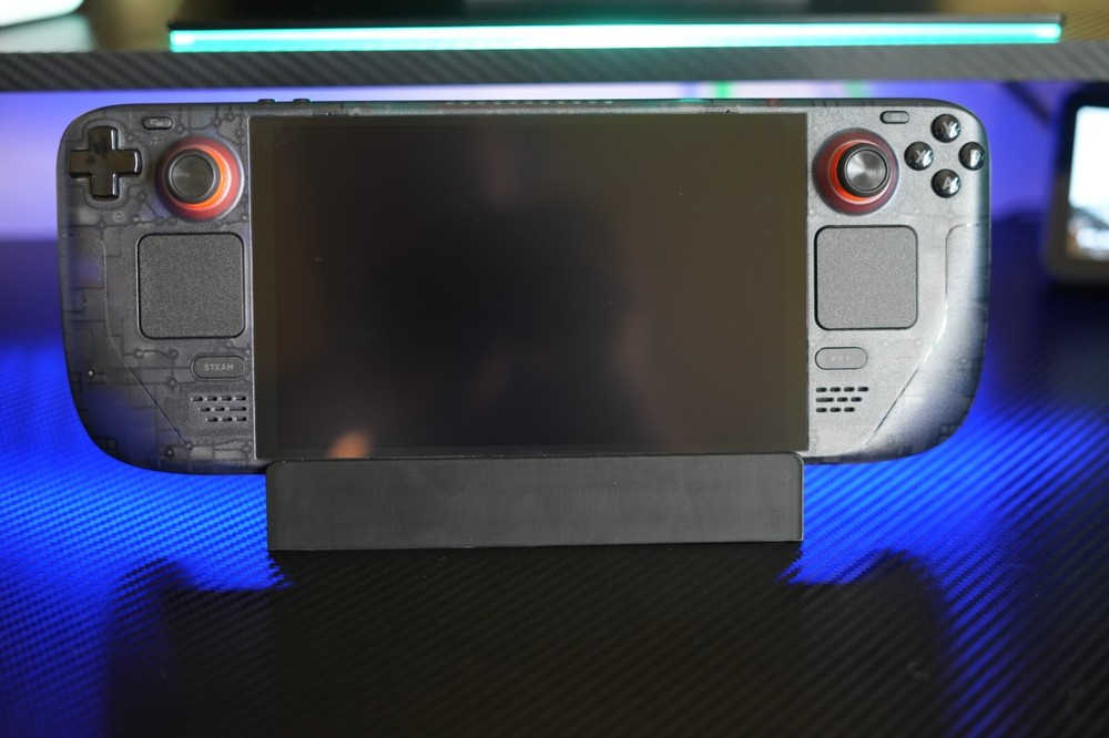 Steam Deck Desk Stand 3D Printed.