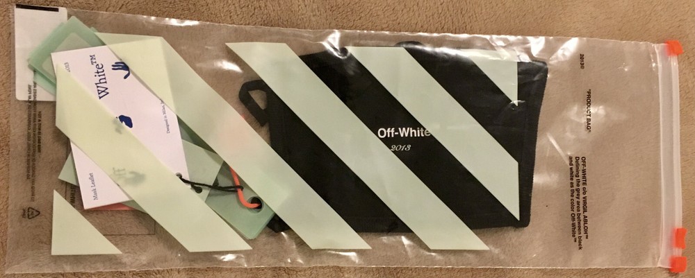 Off White Logo Face Mask - 100% Authentic! - IN HAND!