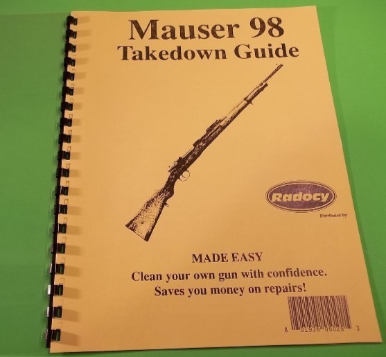 Mauser K98 Bolt-Action Rifle Takedown Guide – Printed Reference Manual (59)
