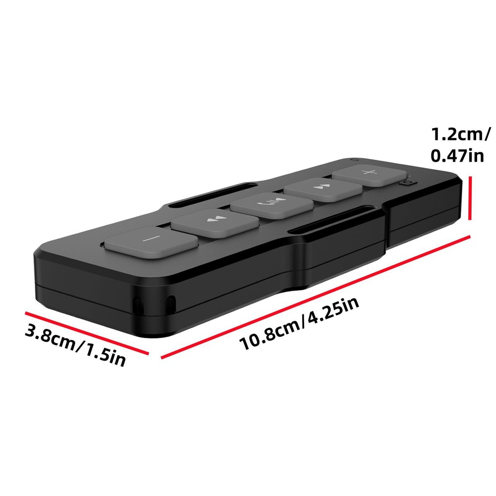 Waterproof BT006 Wireless Bluetooth Audio Music Play Phone Remote Controller