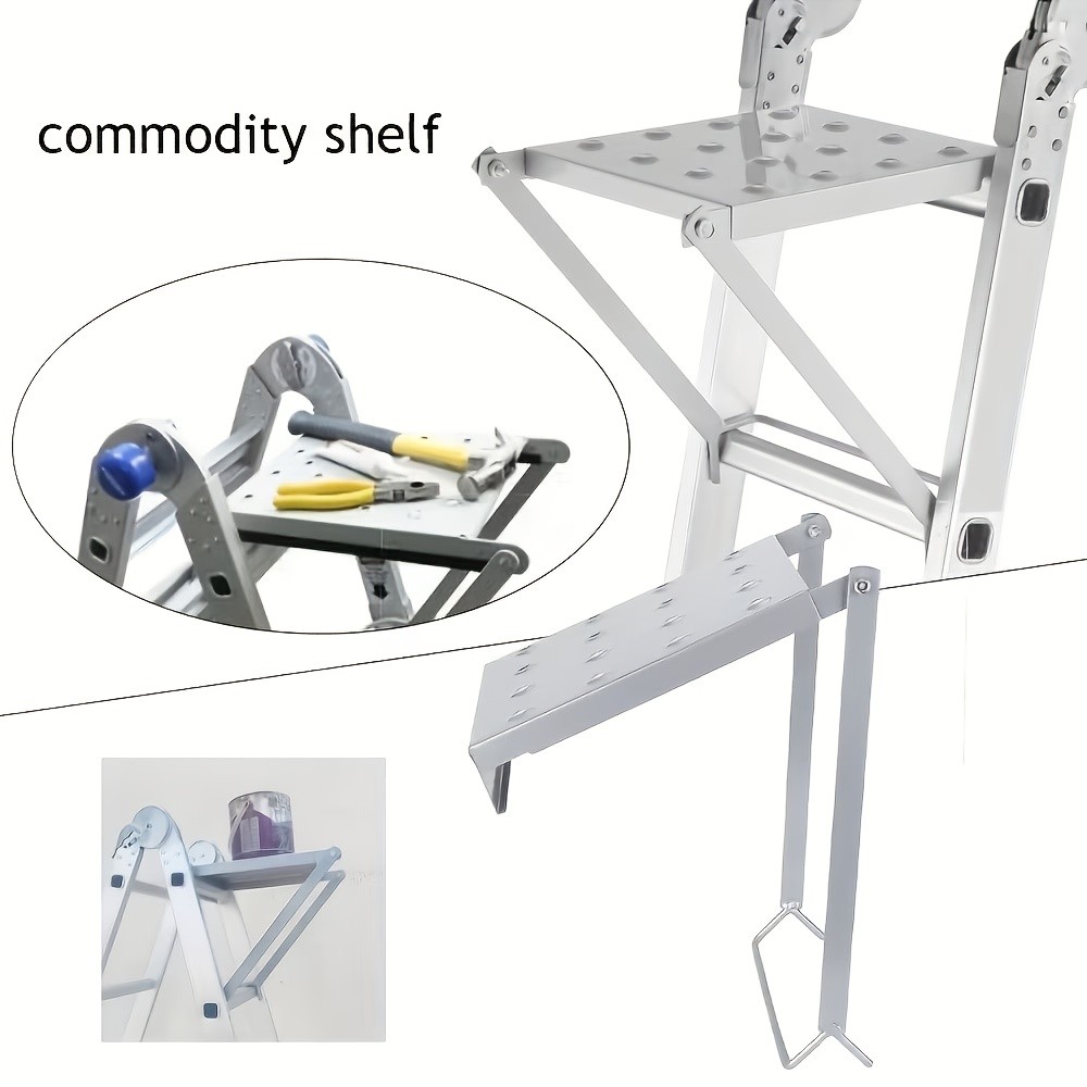 Ladder Work Platforms, Foldable Rack Brackets, Heavy-duty Iron Accessories