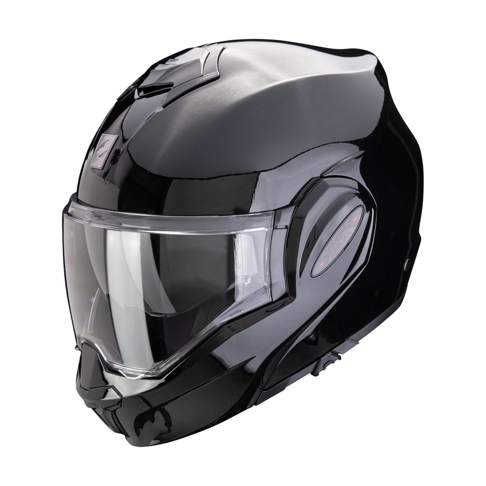 Scorpion Flip Up Helmet EXO-TECH EVO PRO SOLID Metallic Black Size: M ECE 22.06