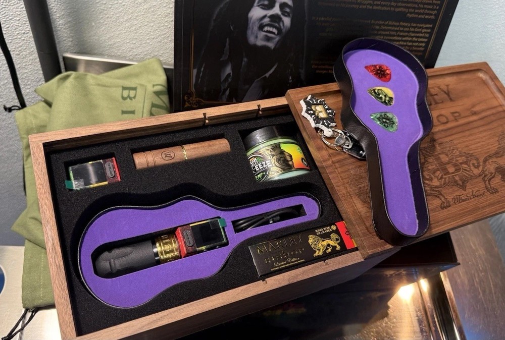 Bishop Tattoo Wand (Packer) Bob Marley Limited