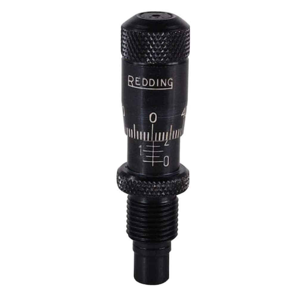Redding Reloading Steel Bullet Seating Micrometers with One Size, Black