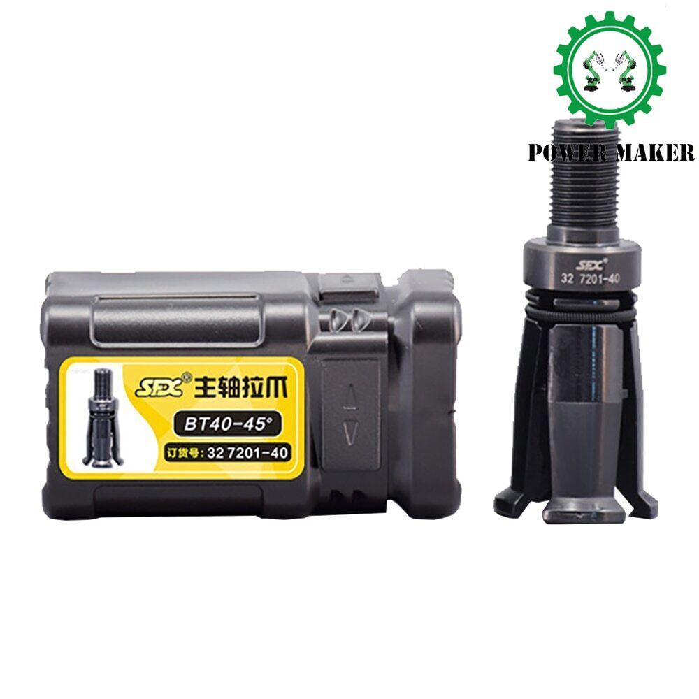 Spindle Claw BT40 45° Pull Claw 4 Petal Clamp CNC Spindle External Thread