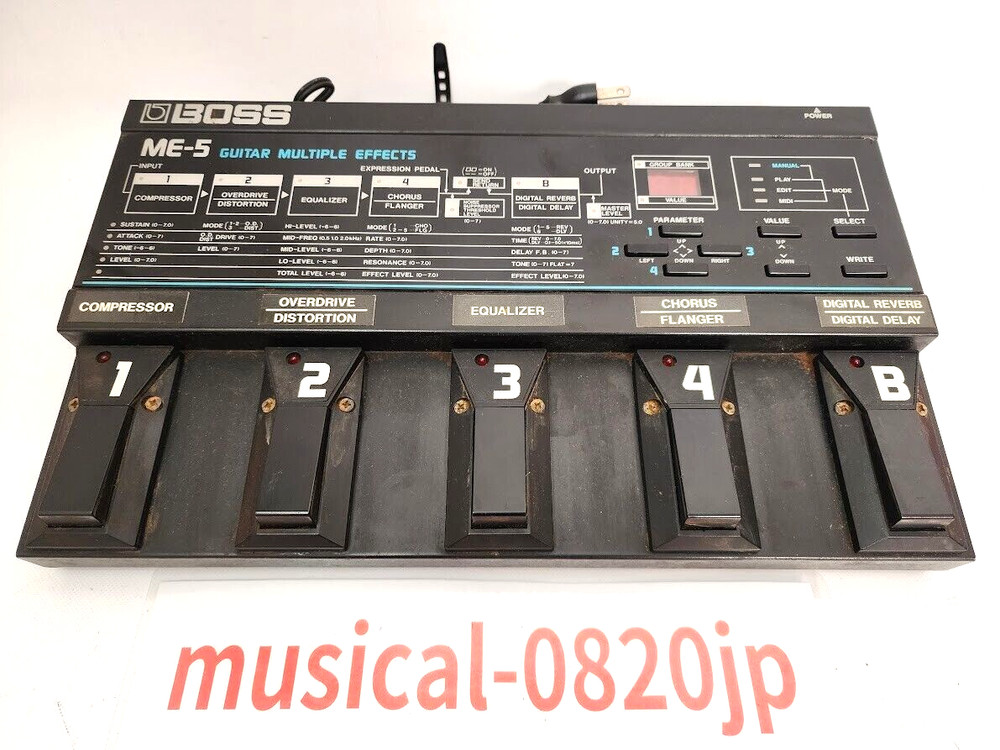 Boss ME-5 Analog Multi Effect processor Pedal