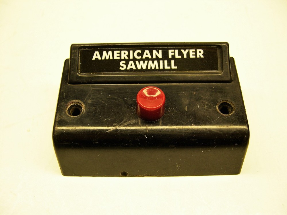 Relettered 1 Button Controller for American Flyer *Sawmill