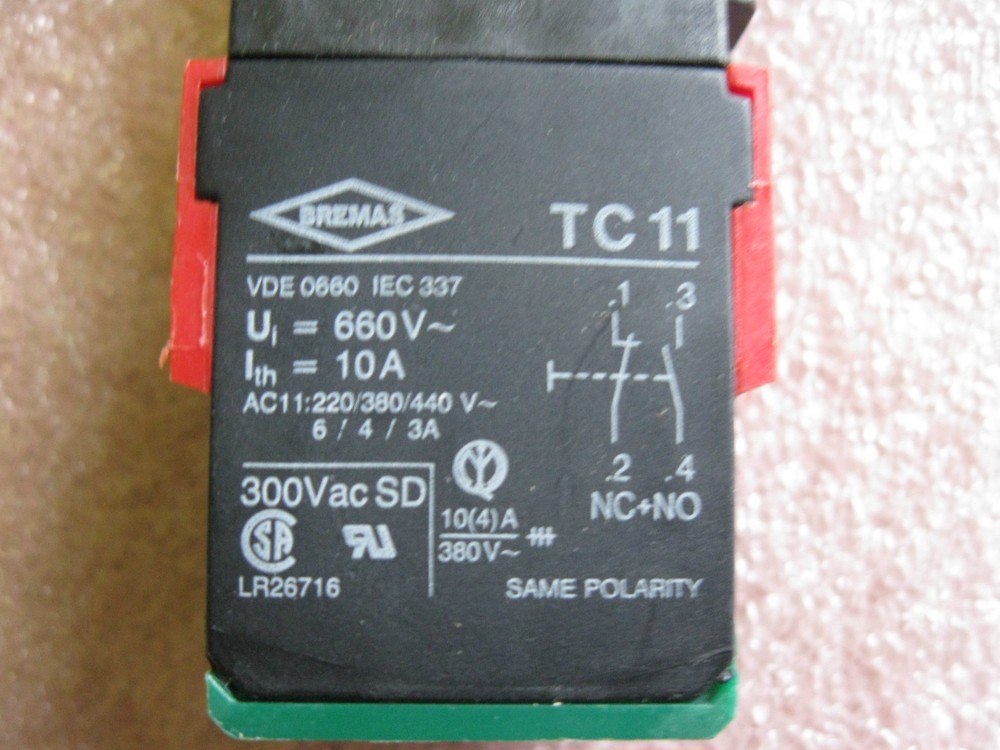 BREMAS TRM2802 JOY STICK 22mm 2 POS