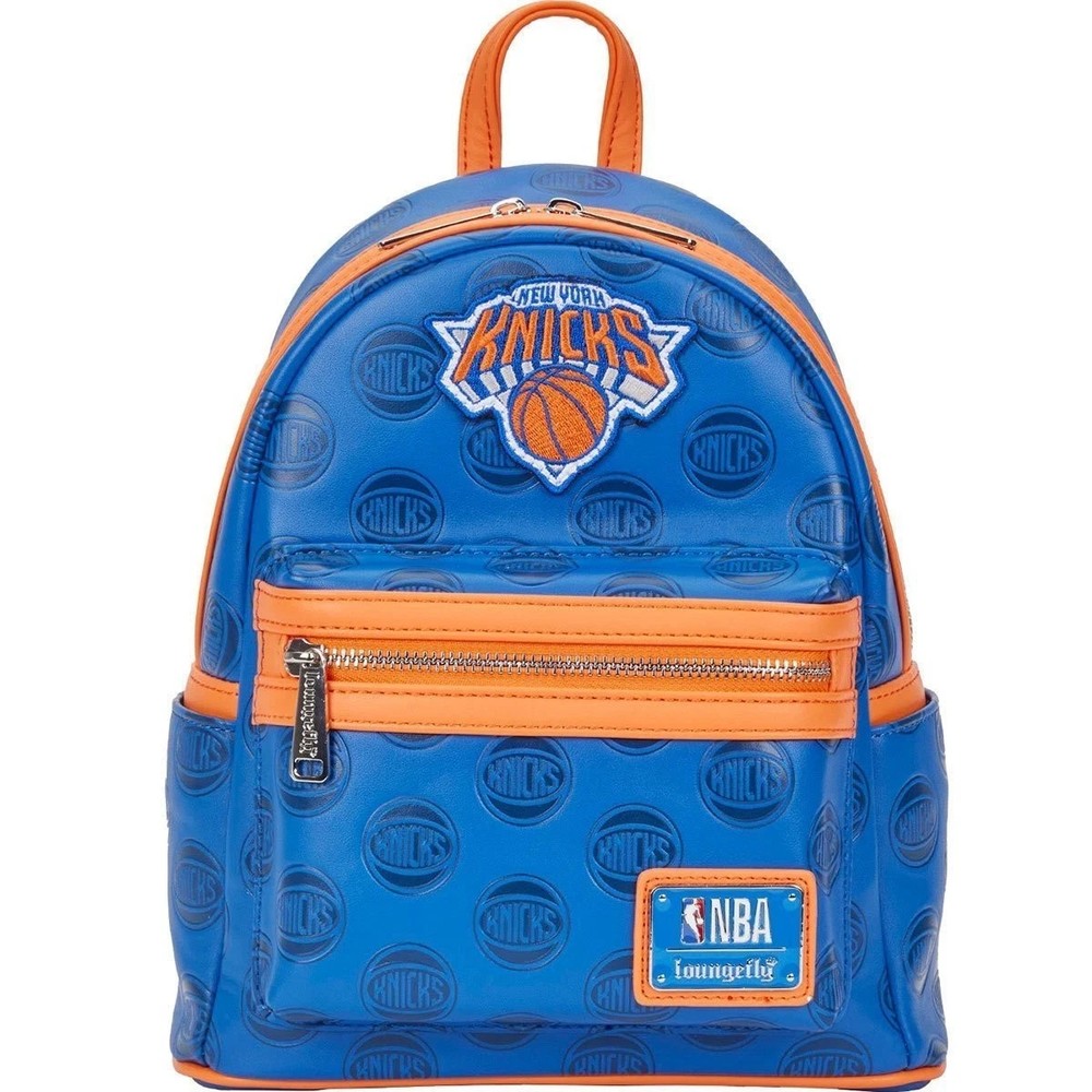 Loungefly x NBA New York Knicks Debossed Logo Mini Backpack