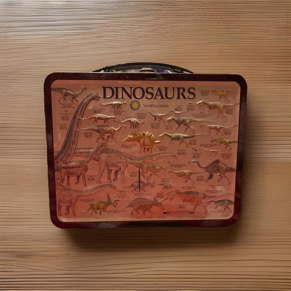 Aquarius Smithsonian Dinosaurs Large Fun Box (tin carry all)