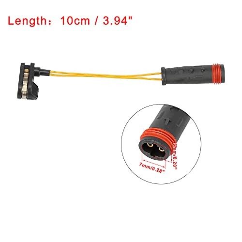 pcs Car Front Rear Brake Pad Electronic Wear Sensor Indicator 2