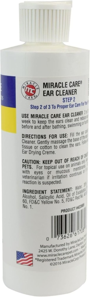Non-Toxic Ear Cleaning Solution - Dogs/Cats