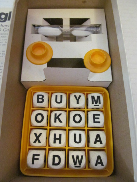 Parker Brothers Boggle Word Game 1976, Complete