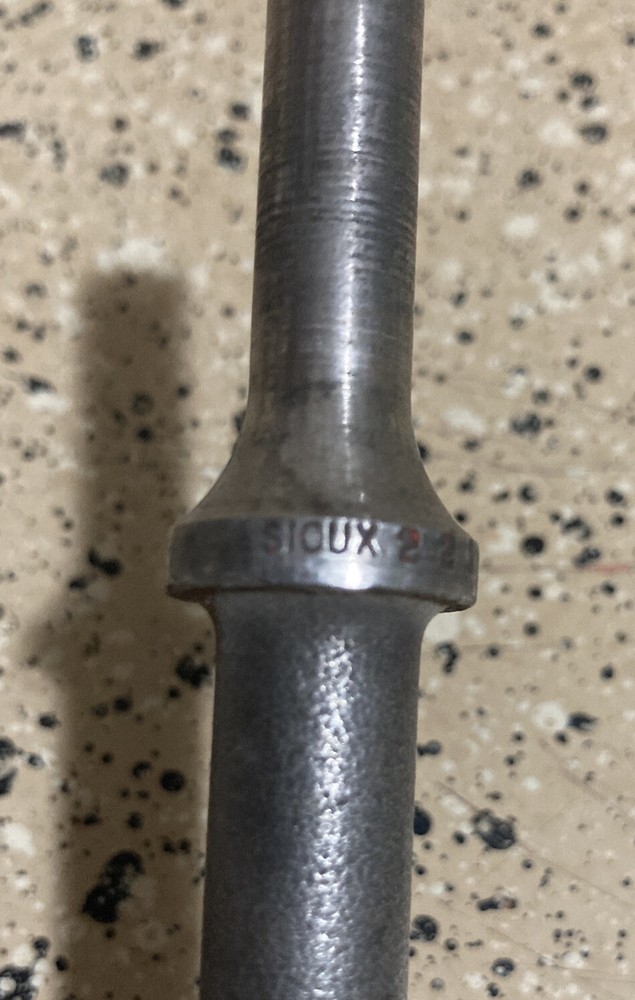Vintage Sioux Tools Air Tool Chisel Cutters 2213 8" LONG