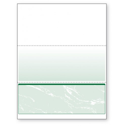 Blank Laser Check Green, Check on the bottom ( 2500 )
